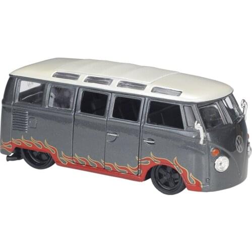 Bus Model 1/24 VAN SAMBA Model Diecast Model Classic cars Collection Decoration Diecast Toy Vehicles For Gifts
