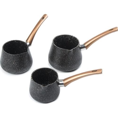 EWs Black Color 3 Piece Coffee Pot Set