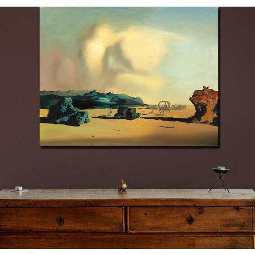 Wall art Salvador Dali transition moment Painting Living Room Home Decoration Oil Painting on Canvas Wall Painting