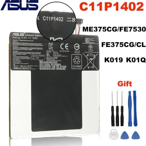 C11P1402 ASUS Original Battery For ASUS FonePad 7 ME375CG FE7530 FE375CXG K019 K01Q FE375CG FE375CL Fone Pad 7 + Free Tools