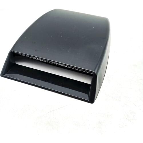 Universal Car Decorative Cell Air Flow Intake Hood Scoop Bonnet Vent Cover Black