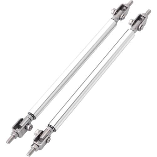 ESPEEDER Universal Adjustable Front Rear Bumper Lip Splitter Bumper Lip Splitter Support Bar Kit Protector Rod Support Car Parts