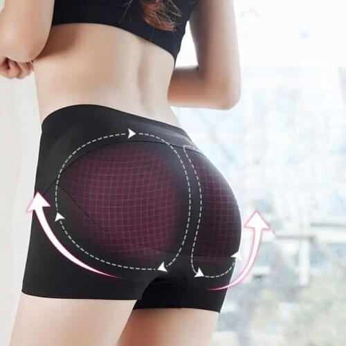 Women Hip Butt Lifter Waist Trainer Short Panty Seamless Booty Push Up Intimates Hip Enhancer Shapers Slimming Belly Underwear