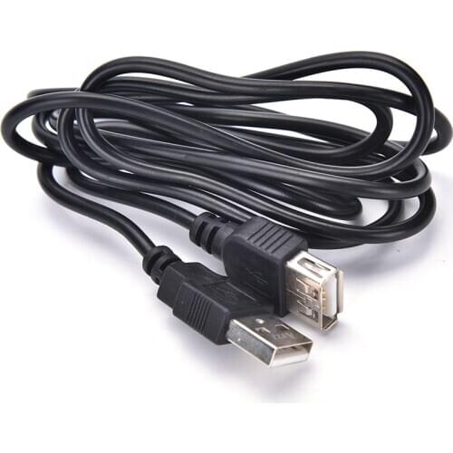1m/1.5m HP Printer Scanner Extension Wire Cord USB 2.0 A Male Plug to A Female Adapter Data Cable for Epson Canon Sharp