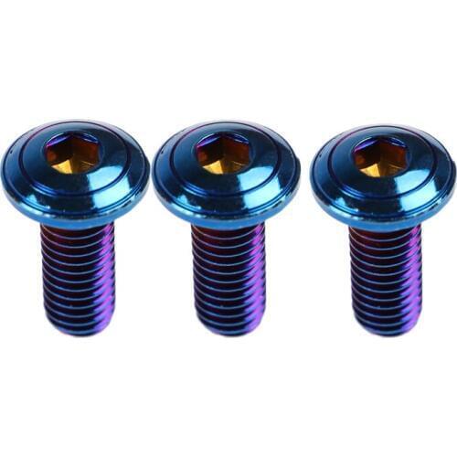 3 PCS M8*20mm Electric Motorcycle 304 stainless steel screw inner Hexagon Hollow Screw Big abalone calipers Screw