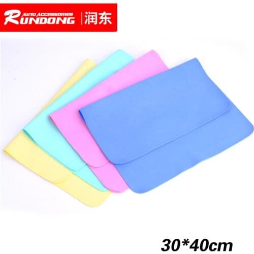 30*40cm strong water absorbent towel Deer leather PVA absorbent cotton household cleaning cloth cleaning towel