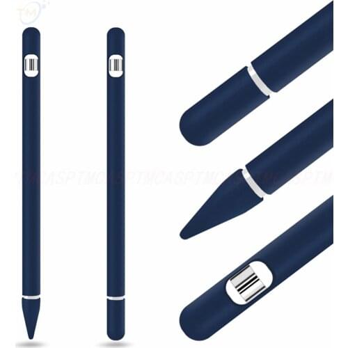 For iPad Tablet Touch Pen Accessories Soft Silicone Case For Apple Pencil 1 Anti-lost Protective Sleeve Cover For iPad Pencil