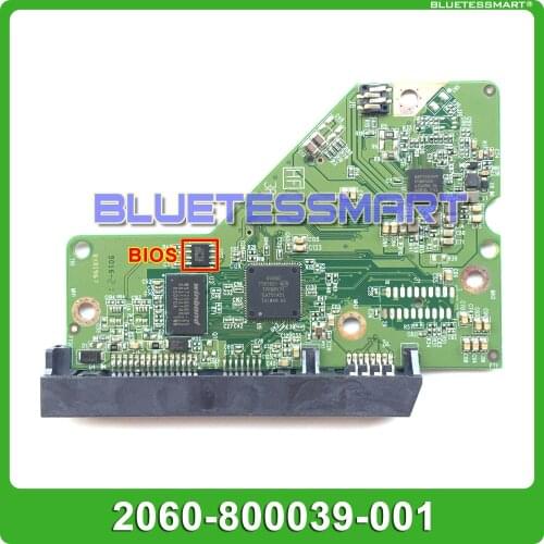 HDD PCB logic board printed circuit board 2060-800039-001 for WD 3.5 SATA hard drive repair data recovery