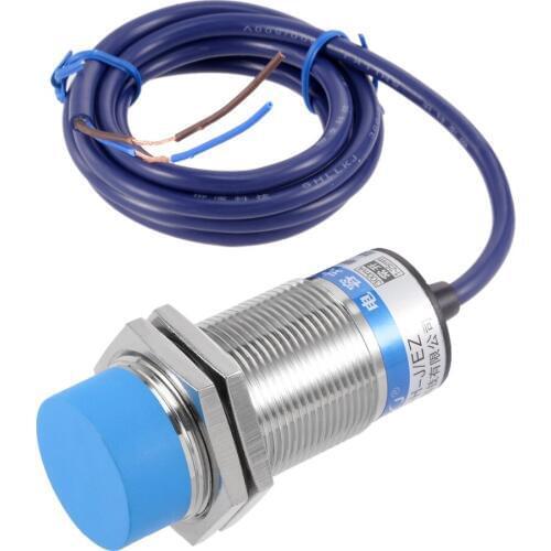 1Pcs 1-25/5/8mm Capacitance Inductive Proximity Sensor Switch Detector NO AC 90-250V 300mA PNP/NPN NO DC 12-24V 200mA 2/3-wire