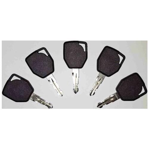 5pc For Terex Fermac For JCB Backhoe Heavy Construction Equipment Ignition Key