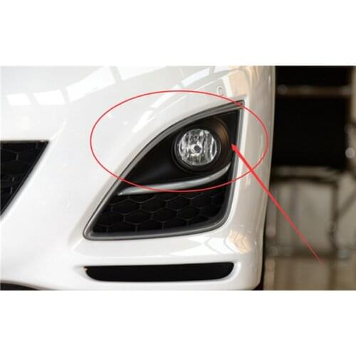 Car body front bumper grille fog lamp cover for mazda 6 2012 sport coupe