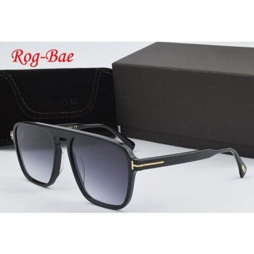 Fashion luxury brand sunglasses men TF755 vintage Acetate sun glasses for women Driving driver square Designer sunglass womens