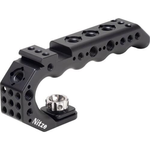 NITZE STINGER Quick Release Top HANDLE WITH 3/8” ARRI LOCATING PINS - PA28-BK Universal For TILTA NITZE BMPCC 4K Cage