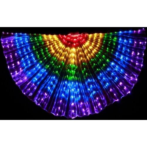 New Led Isis Wings Belly Dance Accessory Prop Dance lamp Props Performance Pro Starry Lights Twinkling Wings