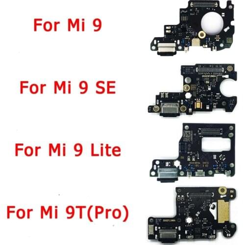 Original Usb Charge Board For Xiaomi Mi 9 SE Mi9 Lite 9T Pro Charging Port Flex Cable Socket Repair Replacement Spare Parts