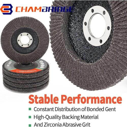 115mm 4.5 inch Flap Discs 60/80/120/180/240/320 Grit Grinding Wheels Blades for Angle Grinder Abrasive Tools