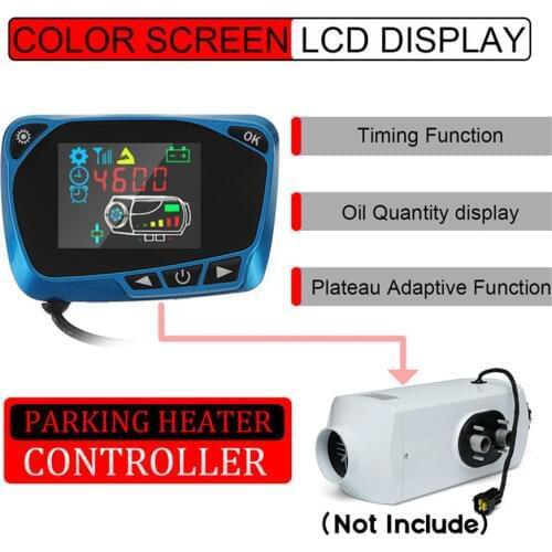 LCD Monitor Switch Remote Control for Car Diesels Air Heater Parking Heater