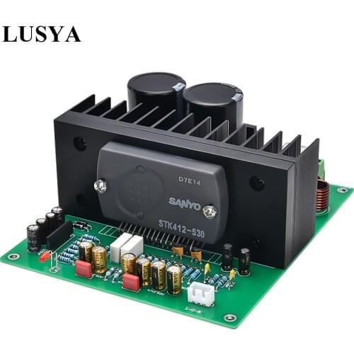Lusya STK412-530 Sanyo Thick Film Power Amplifier Board 120Wx2 Stereo Audio Sound Amplificaddor Speaker Home Theater T1462
