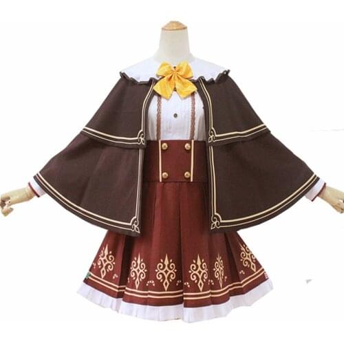 VTuber Inugami Korone Cosplay Costume Women Cute Uniforms Lolita Dress Halloween Carnival Costumes Fancy Suit Anime Outfits 11
