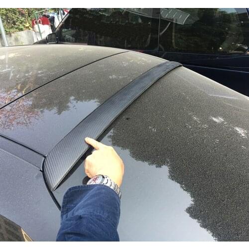 W213 Carbon fiber Rear Window Roof Spoiler for Mercedes-Benz E-Class W213 E250 E350 E500 E550 E63 AMG Sedan 4-Door 2016 2017