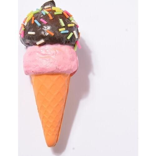 1pcs Mini Simulation Ice Cream Model Party Cake Store Dessert Shop Decoration Artificial Fake Ice Cream Toys Food Props