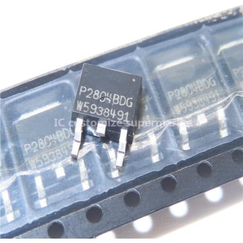 10PCS/LOT NWE P2804BDG TO-252 40V 25A SMD Transistor
