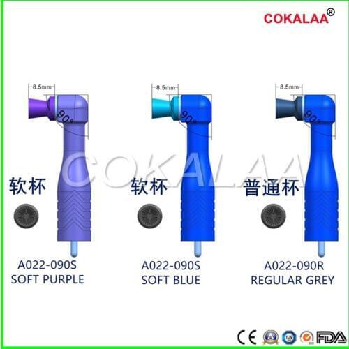 100pcs dental Soft Blue Prophy cup Dental Disposable Pro Angle Prophy Angles purple Cup