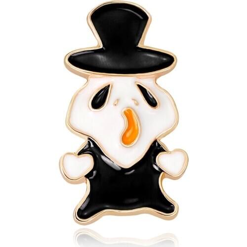 3.3cm*1.8cm Halloween Series Alloy Brooch pin Funny designs Halloween party