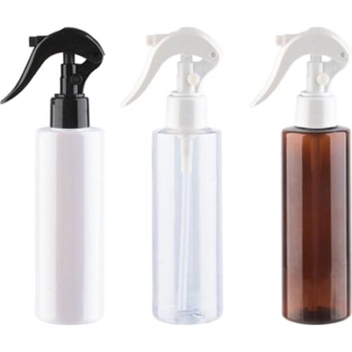 30pcs 200ml Trigger Sprayer Plastic Bottle, Cosmetic Container With Mist Sprayer PET Perfume Bottle Watering Household Bottles