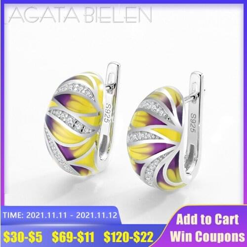 AGATABIELEN Stud Earrings