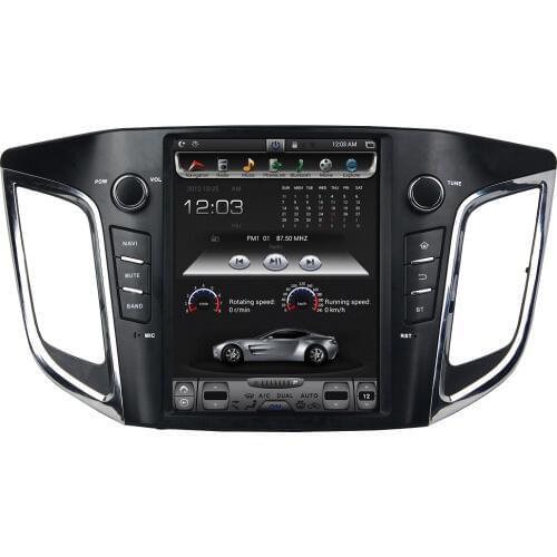 6-Core PX6 Tesla style Screen 10.3" Android 8.1 Car Stereo Radio GPS for Hyundai IX25 Cerata 2015 2016 2017 Bluetooth 5.0 WIFI