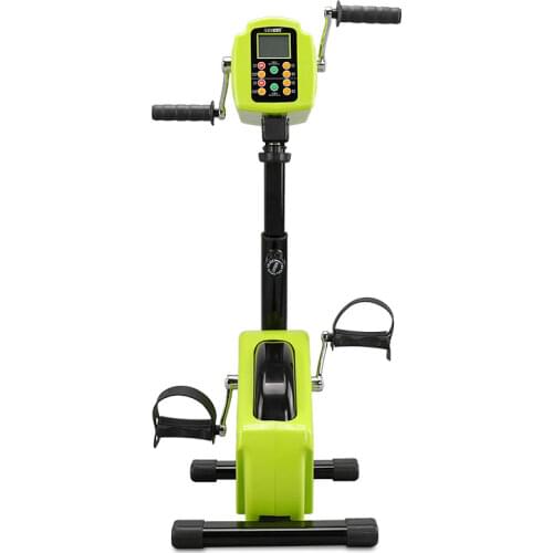 Free Shipping Home Exerciser Fitness LCD Display Pedal Bike Leg Exercise Indoor Mini Trainer Exerciser Cycling Fitness Mini Peda