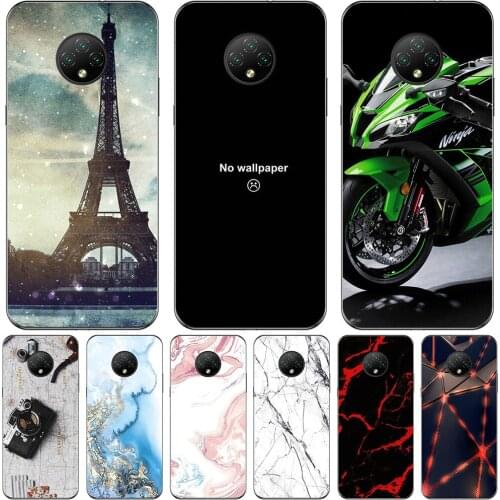 Phone Bags & Case For Doogee X95 / X95 Pro 6.52 inch Cover Soft Silicone Fashion Marble Inkjet Painted Shell Capa