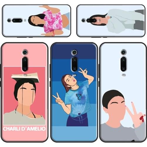 Charli D'Amelio Phone Case For Xiaomi Mi 11 Lite Ultra 9 10 9T 10T Pro POCO M3 Pro F2 F3 POCO X3 Pro Cover