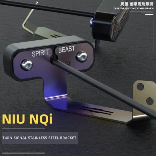Spirit Beast Electric scooter front Turn lamp holder Turn Signal light fixing frame bracket mount Accessories For NIU N1S NQi