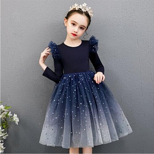 Children Clothes Teen Fashion Girl Fall Clothes 3-8 Years 2021 Kids Clothes Flower Girl Dresses Christmas Boutique Clothes