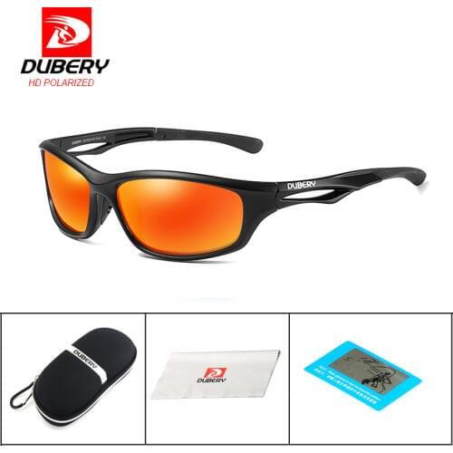 DUBERY Luxury Brand Design Polarized Sunglasses Men Vintage Male Sun Glasses For Men Driver Shades Sport Goggle Oculos UV400