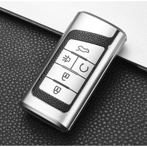 Key Case Cover For GAC Trumpchi GS7 GS8 GM8 GS5 GA6 GM6 2012-2020 Remote Smart Keychain Shell FOB Holder Bag