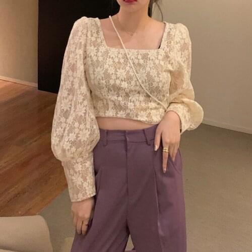 Fashion Suit] Womens Spring and Autumn New 2021 Fashion Temperament Retro Coat Wide-leg Pants Online Celebrity Two-piece Set