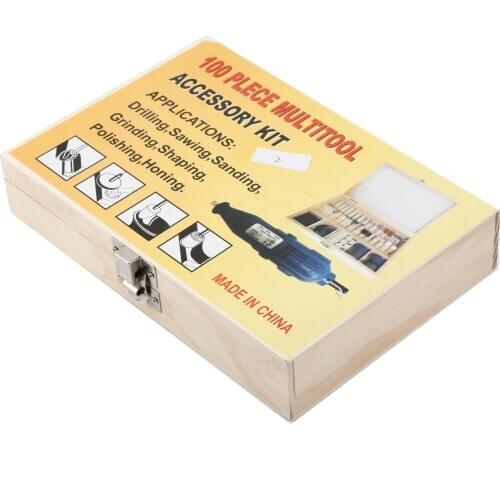 100pcs Rotary Tool Accessories Sanding Polishing Cutting Drilling Tools Abrasive Bit Set