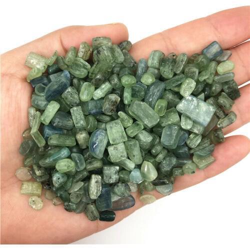 Irregular Size 50g 5-10mm Blue Green Natural Apatite Crystal Stone Rough Mineral Healing Natural Quartz Crystals