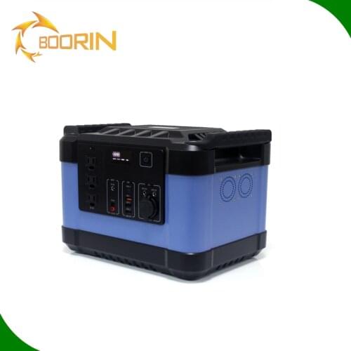 2020 new solar portable power bank with ac outlet 1000w 297A charger 12v DC used by high- appliance