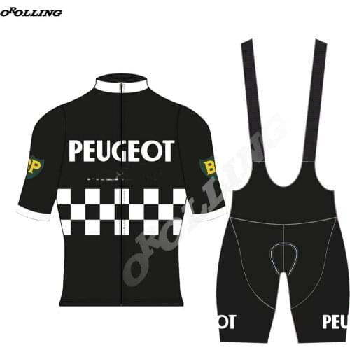 New Multi Styles Black Retro Classical Team Pro Cycling Set Short Customized Road Mountain OROLLING