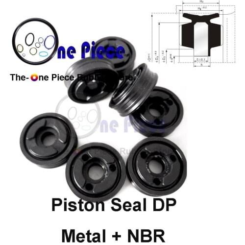 Piston seal DP 25X7X8.8 Pneumatic cylinder compact part air cylinder and valve components Nitrile NBR+Metal Rubber seals