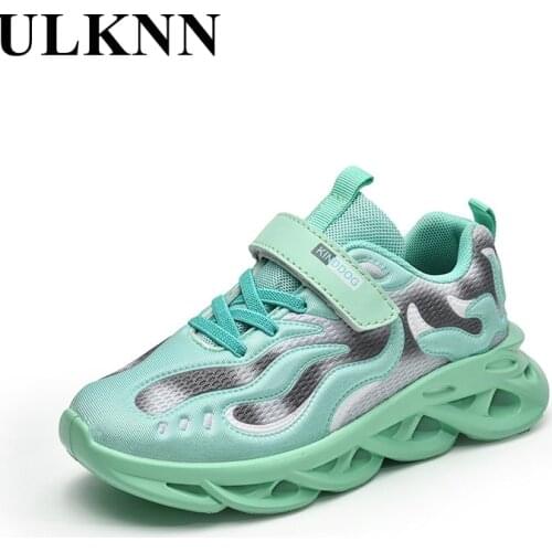 ULKNN Boys Casual Shoes 2021 Childrens Sports Shoes Girls Tennis Sports Running Kids Basketball Outdoor Breathable Non-slip New