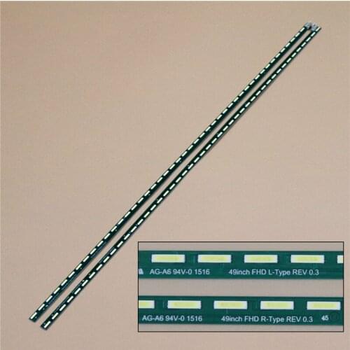 LED Array Bars For LG 49LF6800 49LF6807 49LW731H 49LX321C 49inch FHD LED Backlight Strips TVS Matrix Kit LED Lamps Lens Bands