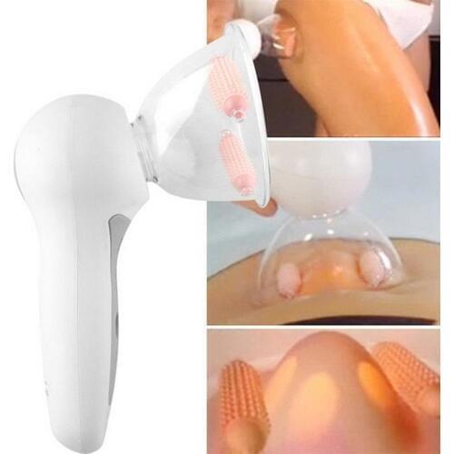 Face Body Vacuum Anti-Cellulite Massage Roller Massaging Slimmer Device Fat Burner Therapy Treatment Loss Weight Tool EU Plug