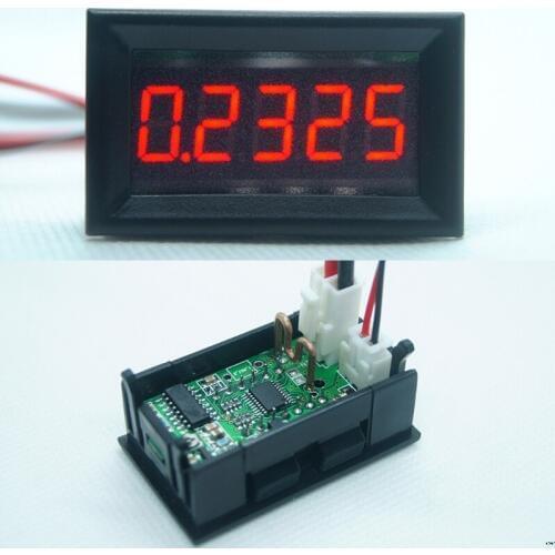 0.36" 5 Digits 0-3.0000A DC Ammeter Digital Current Panel Meter Built-in Shunt