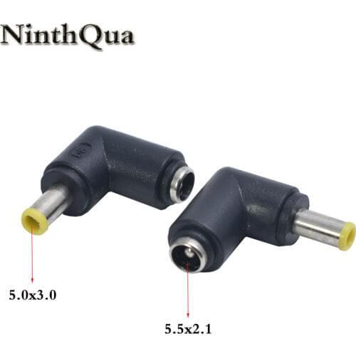 1pcs DC 5.5*2.1 Female to 5.0*3.0 Male DC Power Adapter Plug Connector Dc Jack Tip for Samsung Laptop Adapter Charger