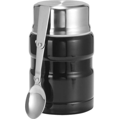 500ml Large Capacity Thermos Stainless Steel Jar Lunch Box Food Soup Container Food Flask